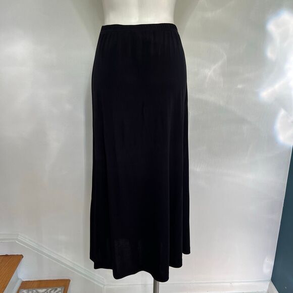 Talbots Y2K black midi skirt made in USA - Picture 4 of 4